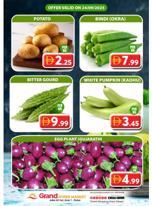 Veggie Wednesday - Grand Hypermarket Jebel Ali