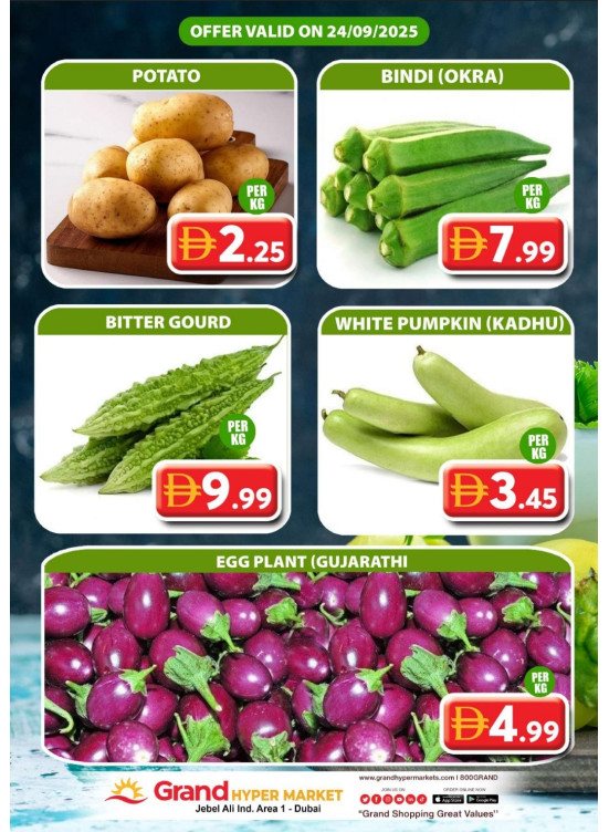 Veggie Wednesday - Grand Hypermarket Jebel Ali