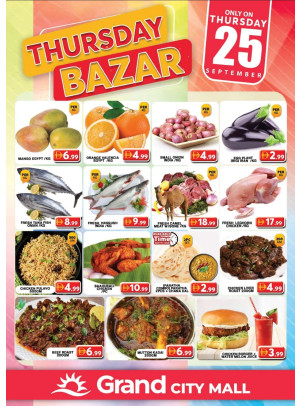 Thursday Bazar - Grand City Mall
