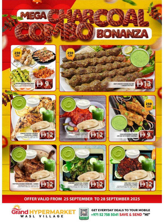 Charcoal Combo Bonanza - Grand Hyper Wasl Village
