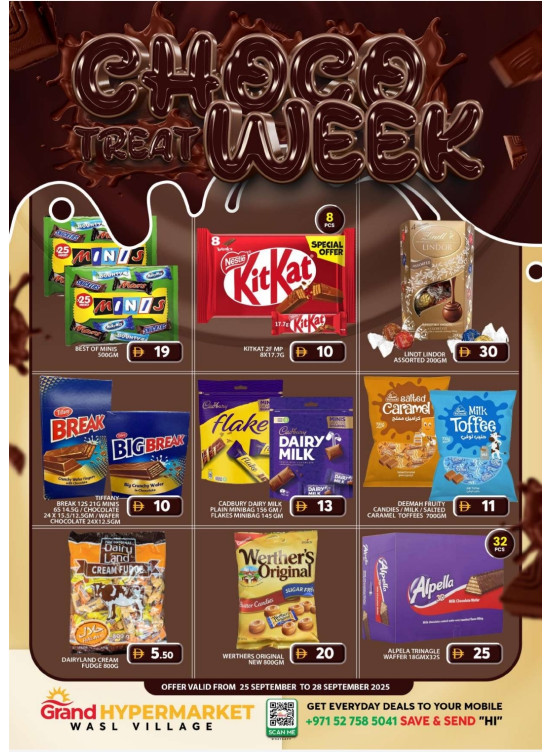 Choco Treat Week - Grand Hyper Wasl Village