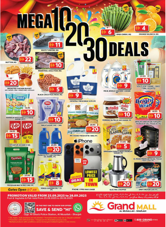 Weekend Deals - Grand Mall Sharjah