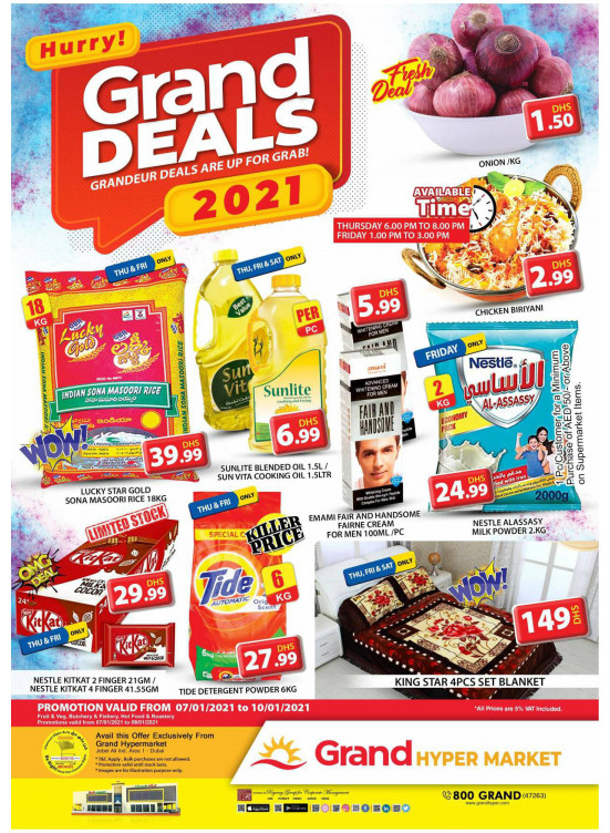 Grand Deals - Grand Hypermarket Jebel Ali