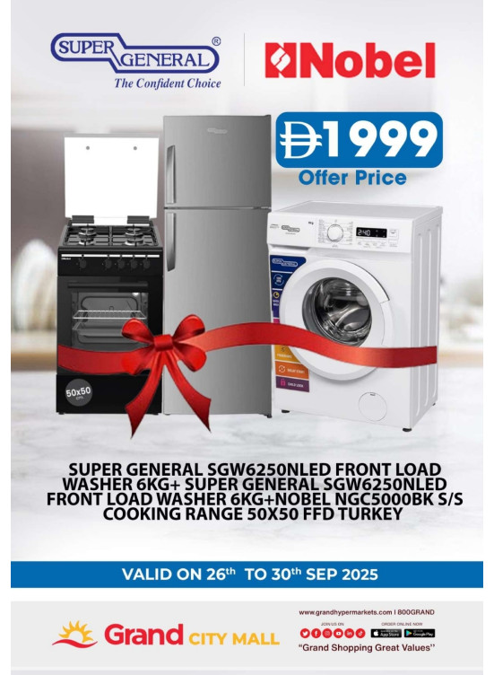 NOBEL Sale - Grand City Mall