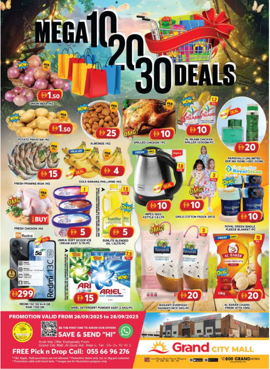 Weekend Deals - Grand City Mall