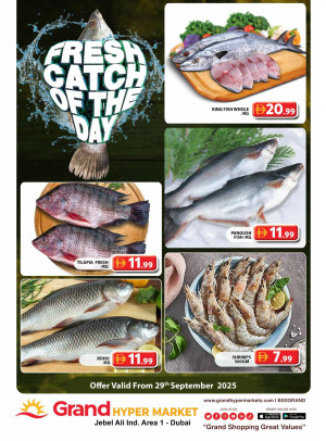 Catch of The Day - Grand Hypermarket Jebel Ali