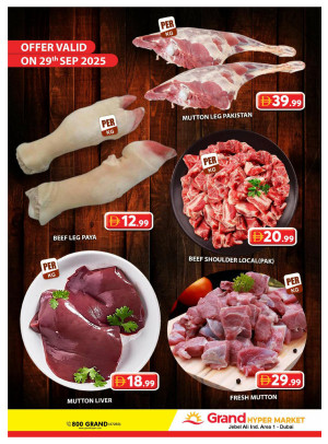 Meat Deals - Grand Hypermarket Jebel Ali