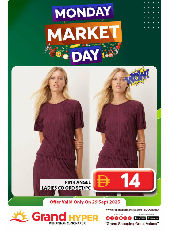 Monday Market Day - Grand Hyper Muhaisnah