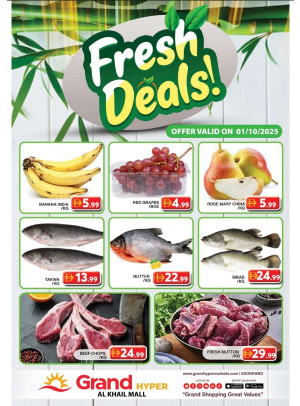 Fresh Deals - Grand Hyper Al Khail Mall