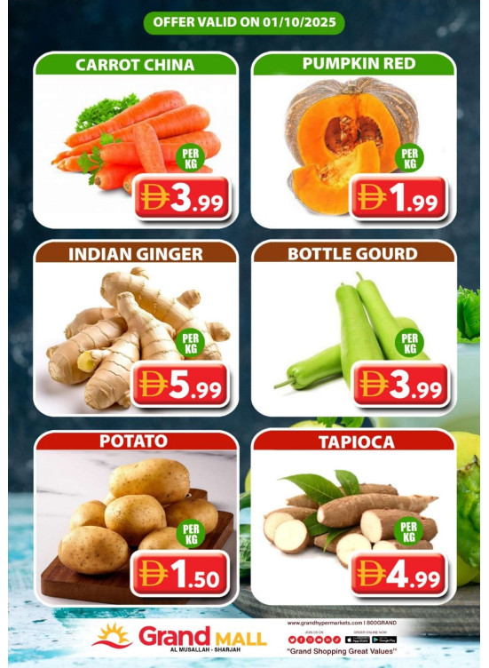 Veggie Wednesday - Grand Mall Sharjah