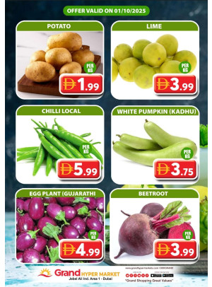 Veggie Wednesday - Grand Hypermarket Jebel Ali