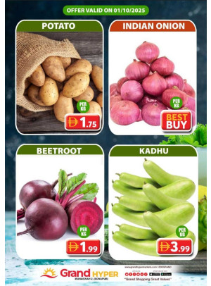 Veggie Wednesday - Grand Hyper Muhaisnah