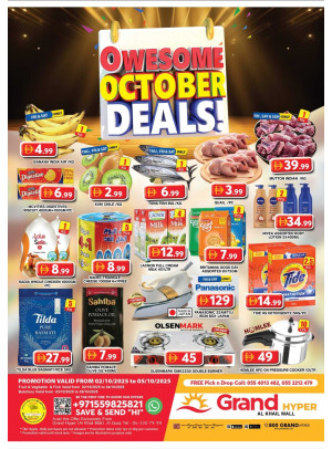Weekend Deals - Grand Hyper Al Khail Mall