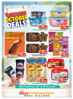 Awesome October Deals - Grand Hyper Wasl Village