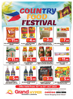 Country Food Festival - Grand Hyper Muhaisnah