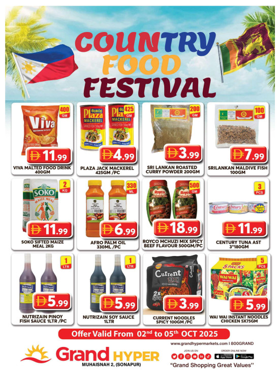 Country Food Festival - Grand Hyper Muhaisnah