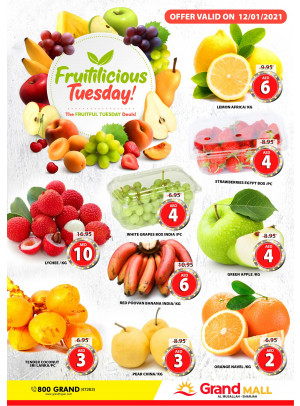 Fruitilicious Tuesday - Grand Mall Sharjah