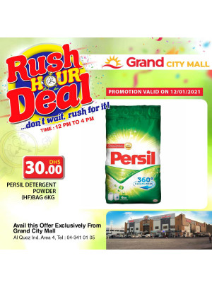 Rush Hour Deal - Grand City Mall
