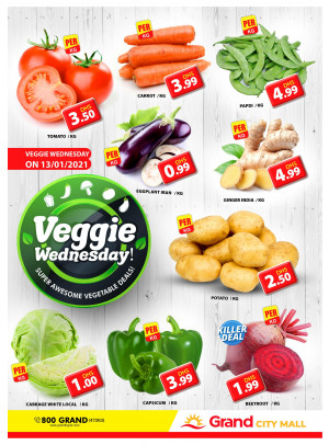 Veggie Wednesday - Grand City Mall