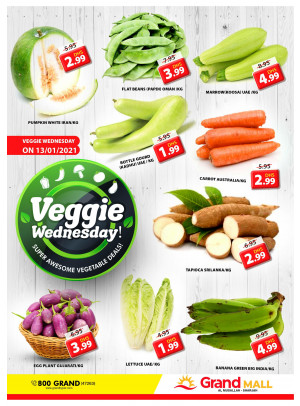 Veggie Wednesday - Grand Mall Sharjah