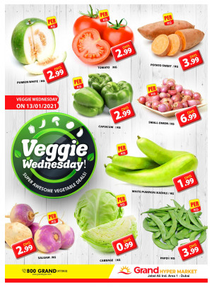 Veggie Wednesday - Grand Hypermarket Jebel Ali