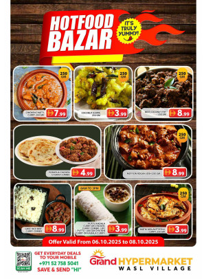 Hotfood Bazar - Wasl Village, Dubai