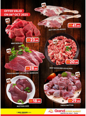 Meat Deals - Grand Hypermarket Jebel Ali