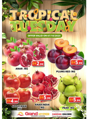 Fruitilicious Tuesday - Grand Hyper Muhaisnah