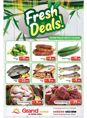 Fresh Deals - Grand Hyper Al Khail Mall