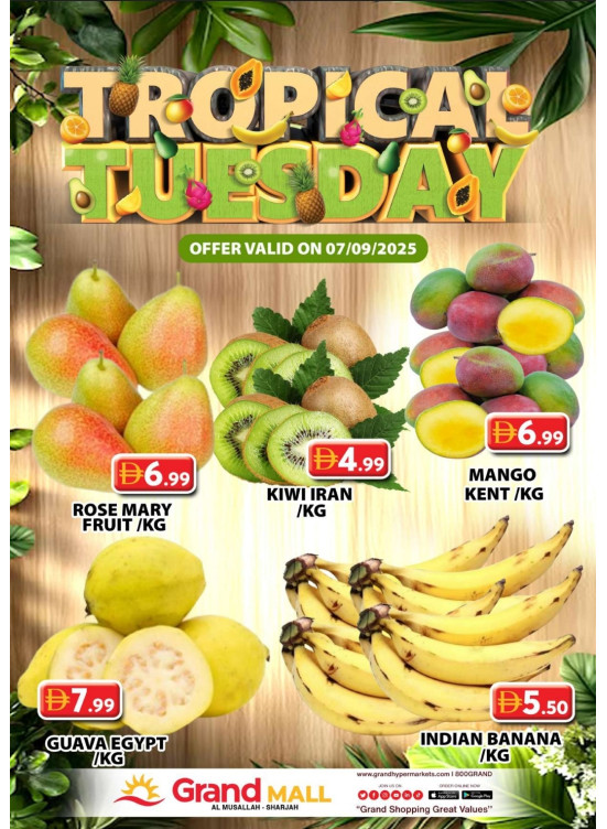 Fruitilicious Tuesday - Grand Mall Sharjah