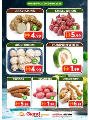 Veggie Wednesday - Grand Hyper Al khail Mall
