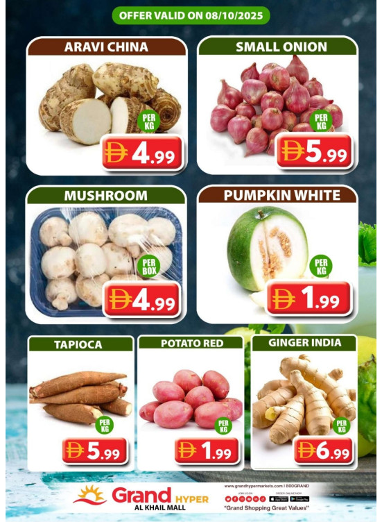 Veggie Wednesday - Grand Hyper Al khail Mall