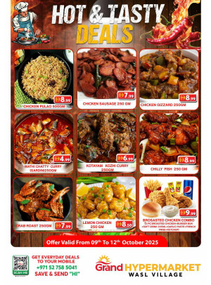 Hot & Tasty Deals - Grand Hyper Wasl Village