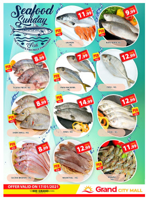 Seafood Sunday - Grand City Mall