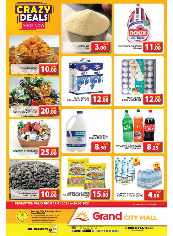 Crazy Deals - Grand City Mall
