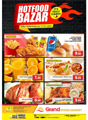 Hot Food Bazar - Grand Hypermarket Jebel Ali