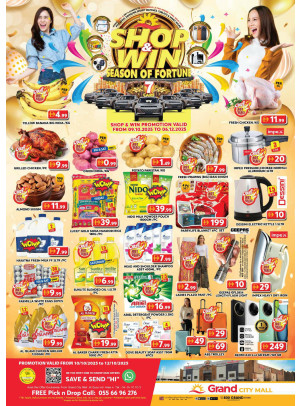 Weekend Deals - Grand City Mall
