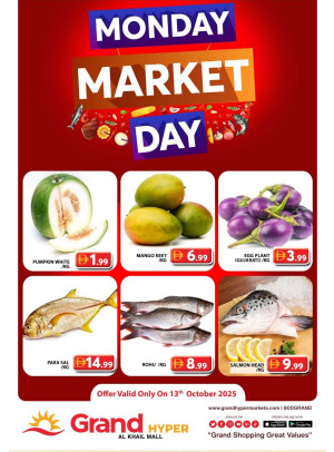 Monday Market Day - Grand Hyper Al Khail Mall