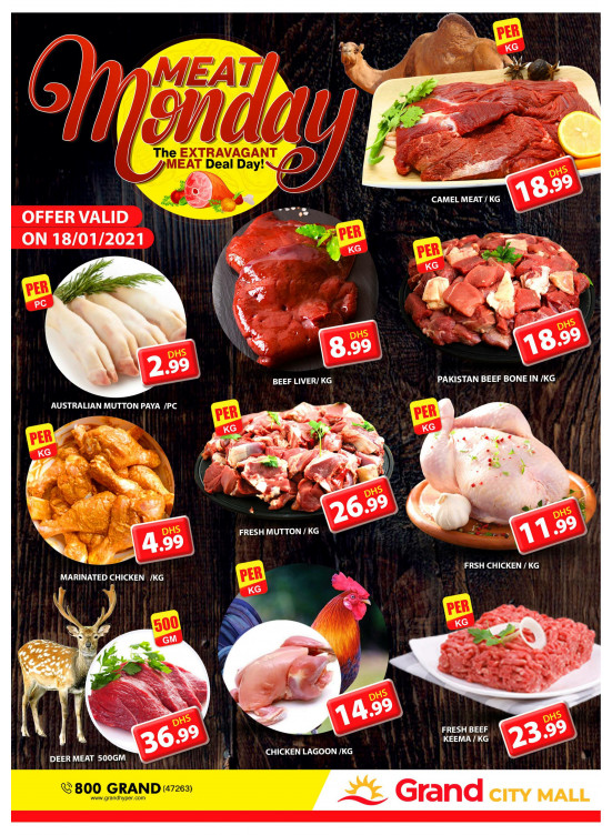 Meat Monday - Grand City Mall