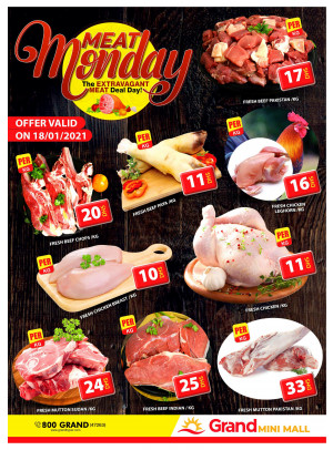 Meat Monday - Grand Mini Mall