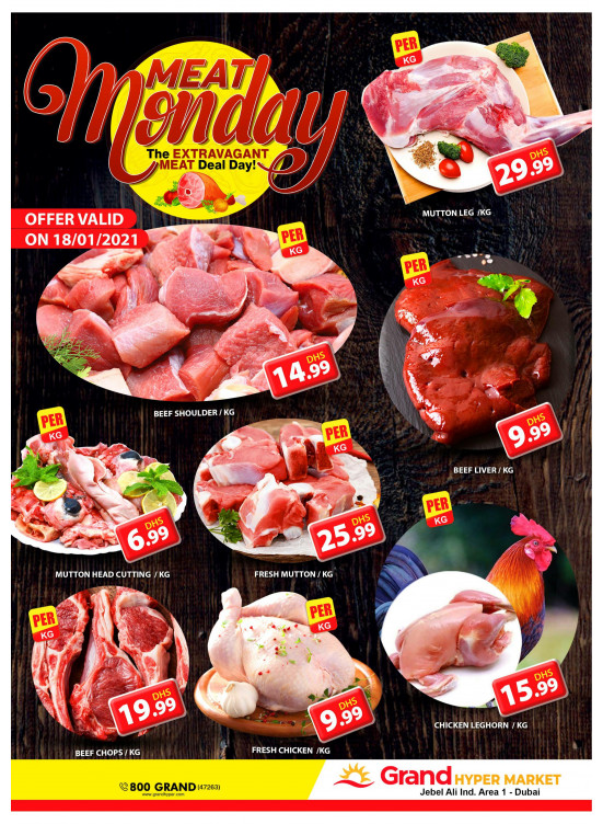 Meat Monday - Grand Hypermarket Jebel Ali