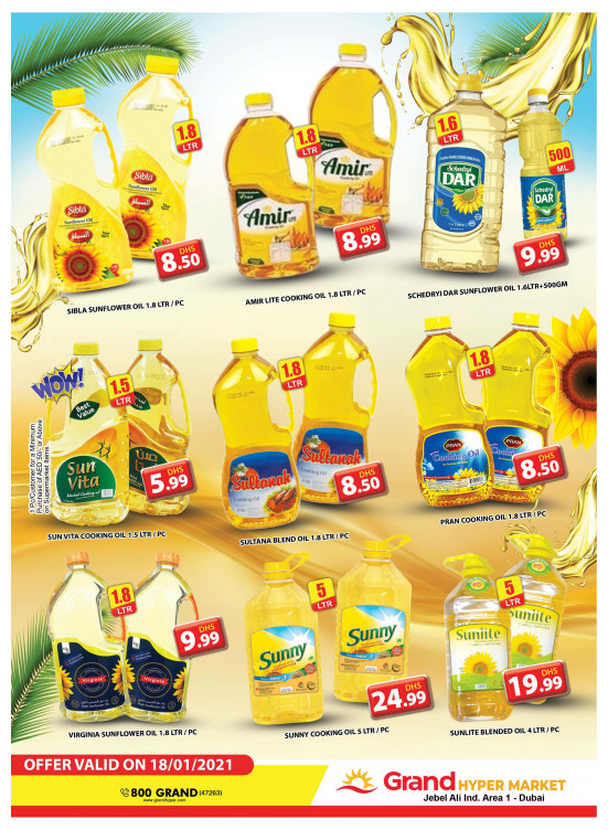 Oil & Rice Fest - Grand Hypermarket Jebel Ali
