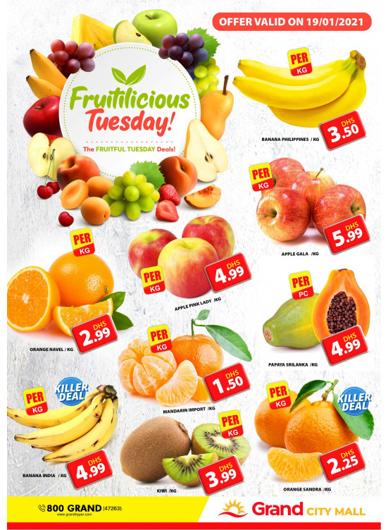 Fruitilicious Tuesday - Grand City Mall