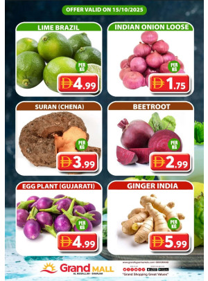 Veggie Wednesday - Grand Mall Sharjah