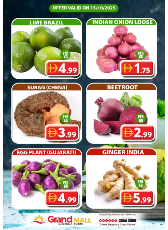 Veggie Wednesday - Grand Mall Sharjah
