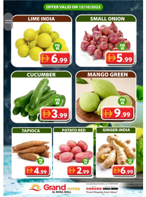 Veggie Wednesday - Grand Hyper Al khail Mall
