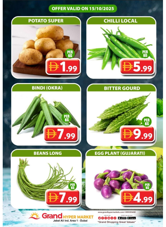 Veggie Wednesday - Grand Hypermarket Jebel Ali
