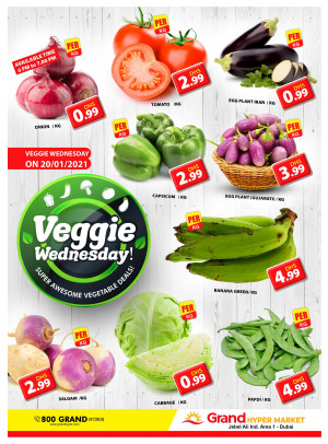 Veggie Wednesday - Grand Hypermarket Jebel Ali