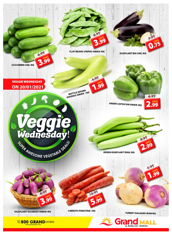 Veggie Wednesday - Grand Mall Sharjah