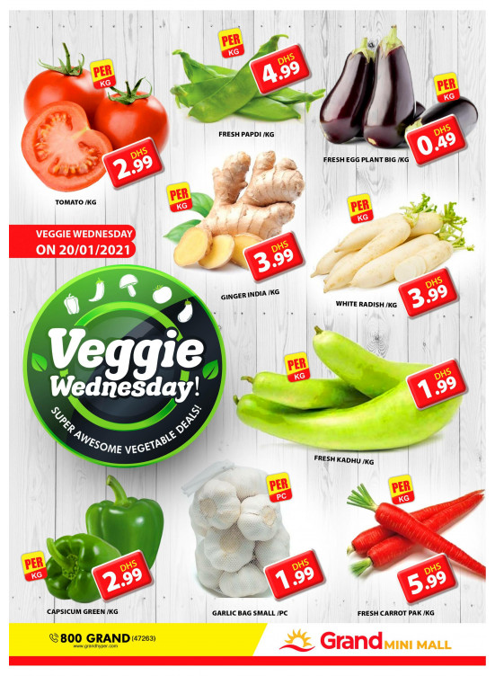 Veggie Wednesday - Grand Mini Mall